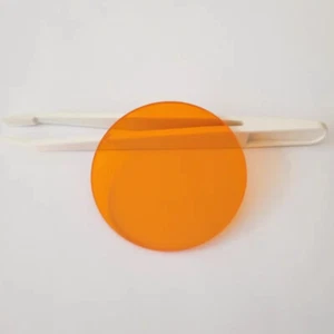550nm infrared transmission filter, orange-red optical glass CB550 1PC - Picture 1 of 6