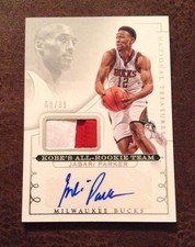 2014/15 Panini National Treasures Jabari Parker RPA /99 Kobe's All Rookie Team