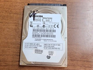 TOSHIBA ULTRABOOK 640GB 5400RPM HDD HARD DRIVE Mk6475GSX P000549390 GT001M - Picture 1 of 2