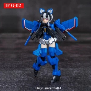 IN STOCK! Iron Factory IF G-02 LinghtingWing Action Figure 9.5cm Girl Robot - Picture 1 of 10