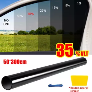 300CM Uncut Roll Window Tint Film 35% VLT 20" x 10ft Feet Car Home Office Glass - Picture 1 of 8