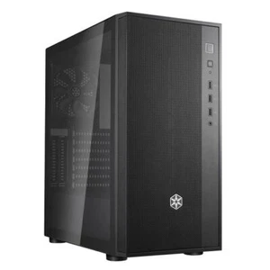 Silverstone SST-FAR1B-G-V2 (Black) FARA R1 Tempered Glass MATX/Mini-ITX Chassis - Picture 1 of 4
