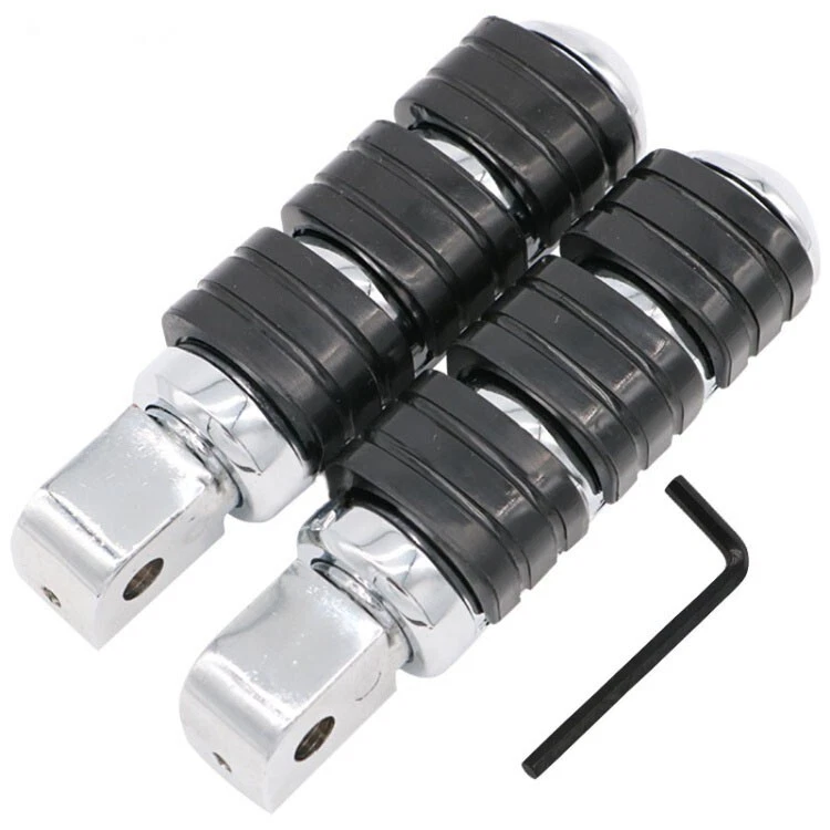 Rear Passenger Foot Pegs Footrest for Honda VT1100C3 Shadow Aero 1100 1998-2002 Foto 1 de 4