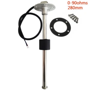 Fuel Level Sensor 0-90ohms 280mm For Gas/Water Tank SAE 5 Hole Pattern Stainless - Picture 1 of 6