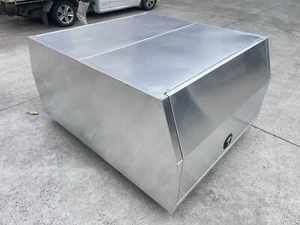 Flat Aluminium Canopy Tool Box Ute Truck Trailer Toolbox Storage 1775W 1400 850 - Picture 1 of 12