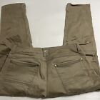 KUHL Pants Mens 35x30 Olive Free Rydr Vintage Patinadye Cargo Outdoor Thick