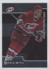 2001-02 ITG Be A Player Signature Series Beckett Insert Shane Willis #006
