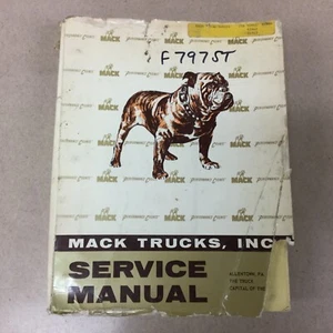 Mack F797ST SERVICE SHOP REPAIR TECHNICAL T/S MANUAL SEMI TRUCK TRACTOR CHASSIS - Picture 1 of 4