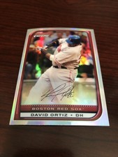 2008 BOWMAN CHROME REFRACTOR DAVID ORTIZ #47 RED SOX *Mint*
