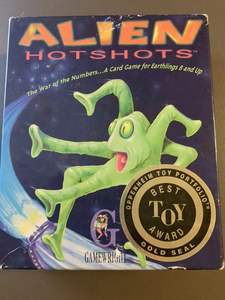 Juego de cartas Alien Hotshots para niños de Gamewright.   Foto 1 de 2