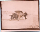Maroc, Souk El Arbaa, Visiteurs en voiture, Vintage citrate print, 1916 Tirage v