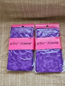 Betsey Johnson Tights 2 Pairs (Size S/M) - Picture 1 of 6