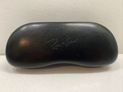 Auténtico Ray Ban Medio Duro Lado Aviador Clamshell Gafas Gafas Gafas de Sol Estuche Foto 1 de 3