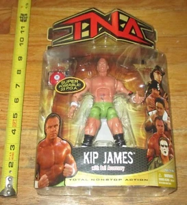 NWA TNA Impact Marvel Kip James Wrestling Figur Ser 5 Billy Gunn AEW WWE grün - Bild 1 von 4