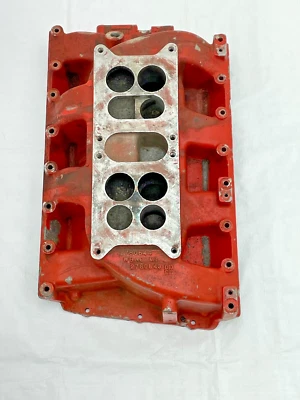 1966 - 1971 Mopar 426 Hemi 铝制进气双四 2x4 街道歧管适用于碳水化合物 — 第 1/4 张图片