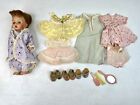 Vintage 1950’s Arranbee R&B 59 Doll 10.5” & Accessories 