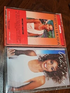 Whitney Houston Cassette Lot 2 1985 & 1987 ARTISTA Whitney & Whitney Houston Vtg - Imagen 1 de 14