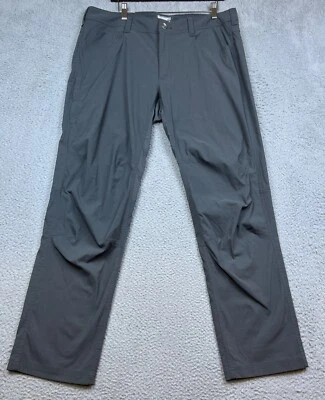Marmot Pants Mens 36x32 Gray Lightweight 5 Pocket Nylon Stretch Hiking Outdoors - Image 1 of 4