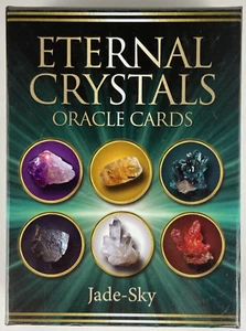 Eternal Crystals Oracle Cards | Jade-Sky | 44 Cards & Guidebook Set New Open Box - Picture 1 of 3