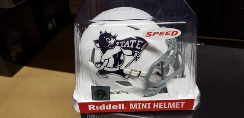 KANSAS STATE WILDCATS WILLIE  NCAA MINI HELMET RIDDELL NEW IN BOX Cover