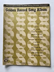 Vintage 1962 Golden Record Song Album M. Witmark & Sons Sheet Music Songbook - Picture 1 of 3