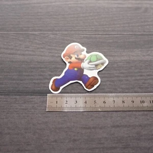 Super Mario Bros | Mario Running With Turtle Shell Sticker Aufkleber | Nintendo - Bild 1 von 3
