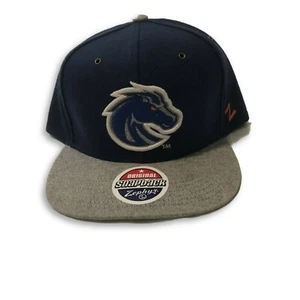 NWT New Boise State Broncos Zephyr Executive Logo Snapback Hat Cap - Picture 1 of 2