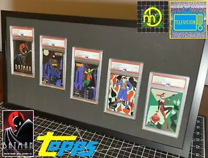 1993 Topps Batman Animated PSA Framed Set - Batman Robin Joker Harley PSA 9 + 10 - Bild 1 von 21