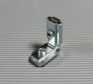 Ángulo interior conector de perfil ranura 10 perfil de aluminio perfil de ranura cuadrícula 45 - Imagen 1 de 5