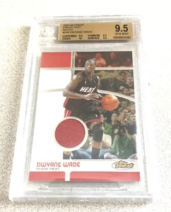 2005-06 Topps Finest Fact Relic #FFR-DW Dwyane Wade /1629 BGS 9.5 GEM MINT - Picture 1 of 2