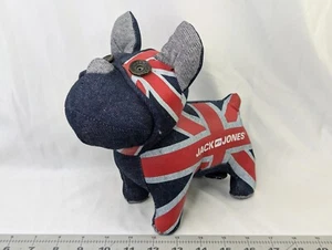 Jack and Jones Denim Dog Plush 9 Inch Stuffed Animal Toy - Picture 1 of 10