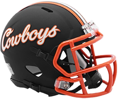 Oklahoma State University Cowboys Riddell 2022 Fiesta Bowl Speed Mini Helmet Cover