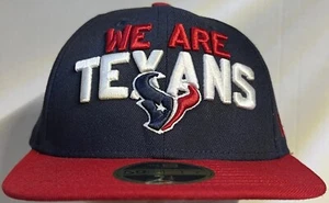 Houston Texans New Era NFL Draft Spotlight Low Profile 59FIFTY We Are Size 7 1/4 - Picture 1 of 7