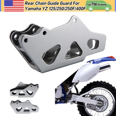 Rear Chain Guide Guard For Yamaha YZ WR 125/250/250F/400F/450F Suzuki DRZ 400E S - Image 1 of 4