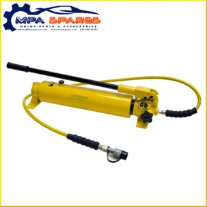 TUNDRA 2500/2000CC HYDRAULIC HAND PUMP 700 BAR/ 10,000 PSI - Picture 1 of 4