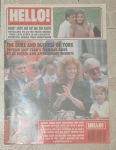 HELLO! MAGAZINE 260 Jul 3 1993 Duke & Duchess of York/George Baker/Mandy Smith - Foto 1 di 3