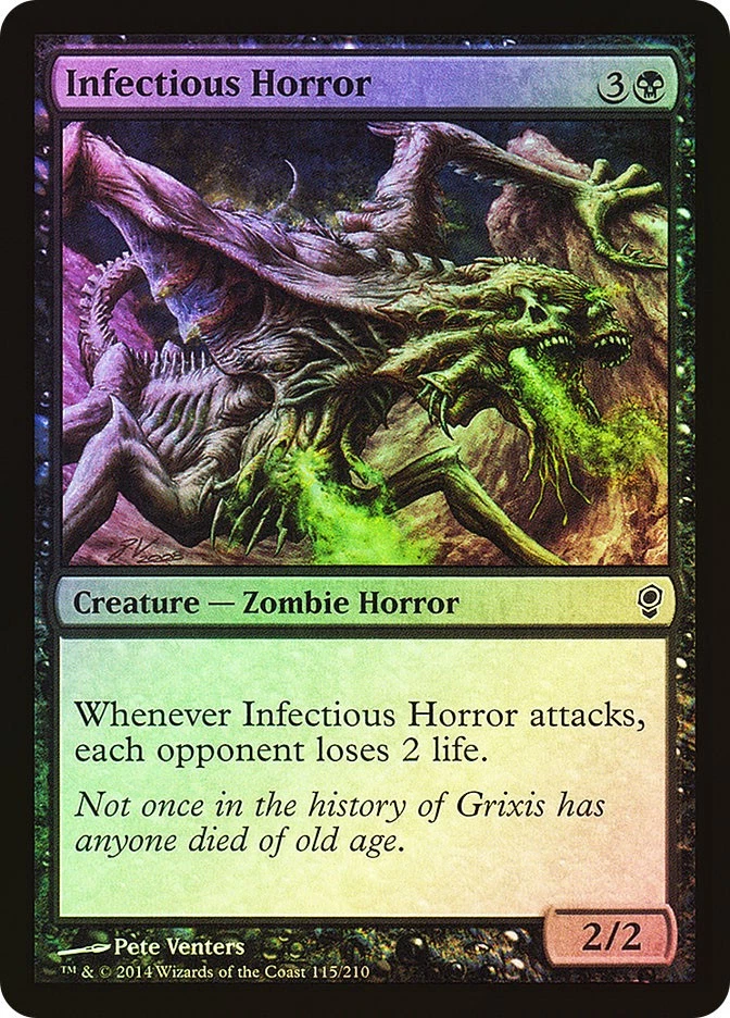 MTG FOIL Infectious Horror  - Conspiracy #115 - Image 1 of 1