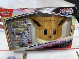 Pokemon 10-10026-101 Prismatic Evolutions Accessory Pouch Special Collection - Picture 1 of 9
