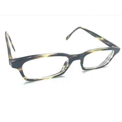 Oliver Peoples Zuko R OV5001 1003 Brown Stripe Eyeglasses Frames 50-19 145 Italy - Image 1 of 4