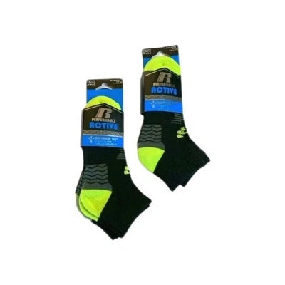 Russell Performance Active Dri Power 360 3 pares de calcetines tobilleros para niño ¡Nuevos! Foto 1 de 4