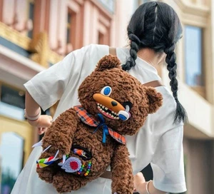Universal Studios 2025 Halloween Hamikuma plush backpack NEW - Picture 1 of 3