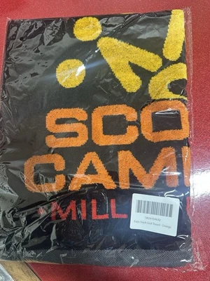 Toalha Scotty Cameron pilha desbotada laranja e preta Halloween 2023 - Imagem 1 de 3