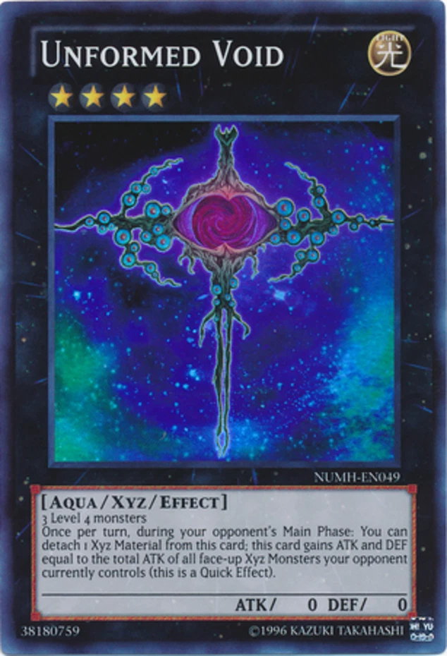 Unformed Void - NUMH-EN049 - Super Rare - Unlimited - Lightly Played - Image 1 of 1