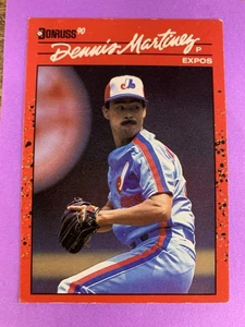1990 DONRUSS DENNIS MARTINEZ #156 - Picture 1 of 2
