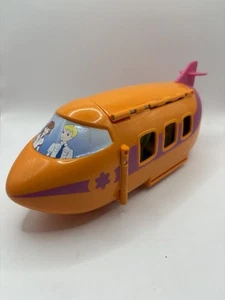 Polly Pocket Groovy Escapada Avión Avión Vehículo 2002 Con Dos Asientos  - Imagen 1 de 2