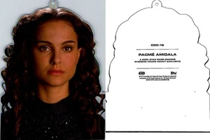 2025 Topps Chrome Star Wars Oversized Heads Die Cut - Padmé Amidala #CDC-18 - Picture 1 of 1