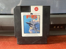 F-15 City War Nintendo Nes Cleaned & Tested Authentic