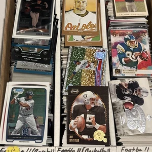 13 lb + HUGE SPORTS CARD LOT! 3 Row Box Filled! Multi Sport, Inserts and Rookies - Picture 1 of 5