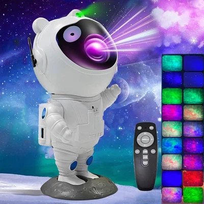 Galaxy Astronaut Sternenhimmel Projektor LED Lampe Aurora Star Nachtlicht Kinder - Bild 1 von 4