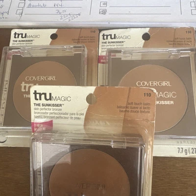 3 X Covergirl TruMagic The Sunkisser Perfector Bronzer 110 Soft Touch - Image 1 of 4